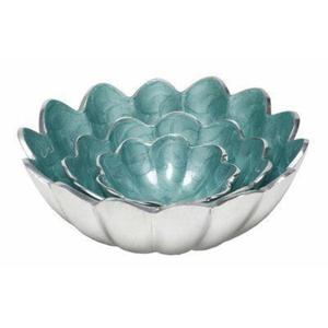 Pedestal Frutero Plato de esmalte alto Cuencos para servir Centro de mesa de estilo americano Pantalla Cuencos elegantes decorativos modernos - Product Image 3