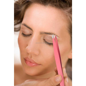 Pinzas para cejas, herramienta de belleza de acero inoxidable de alta calidad - Product Image 4