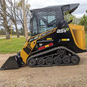 Livraison gratuite ASV RT-40 EPA CE approuvé Skid Steer Loader Eaton hydraulique cylindre noyau moteur pompe boîte de vitesses Gear Plc - Product Image 1