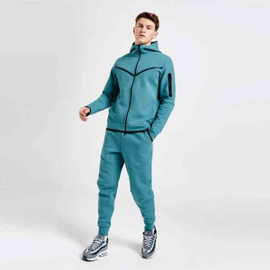 ชุดวอร์มกีฬาฟิตเนสโอเวอร์ไซส์สำหรับผู้ชายชุดวอร์มใส่ออกกำลังกายมีน้ำหนักมากโลโก้ออกแบบได้ตามที่ต้องการ - Product Image 1