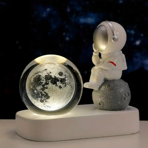 Astronaut Galaxy LED Desk <b>Lamp</b> - Assorted Colors - Product Image 3