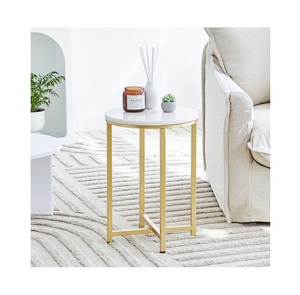 Mesa de centro de diseño único hecha a mano de primera calidad, mesa de metal dorado de una sola pieza al mejor precio - Product Image 2