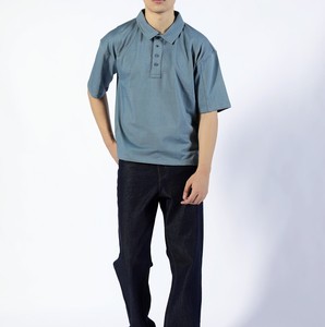 เสื้อโปโลลำลองผู้ชาย, เสื้อยืดแขนสั้นคอตตอนผสมระบายอากาศใส่สบายสไตล์คลาสสิก - Product Image 2