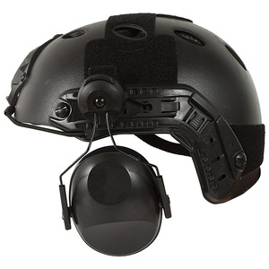 Cache-oreilles de support de <span class=keywords><strong>casque</strong></span> tactique Annulation du bruitCache-oreilles tactiques professionnels avec casques FAST <span class=keywords><strong>Tir</strong></span> Protection des oreilles - Product Image 3