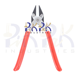 Pince à nez plat parallèle mâchoires lisses poignées en PVC 203mm 8 "outils de fabrication de bijoux pour montre optique pliage emballage bricolage artisanat utilisation - Product Image 5