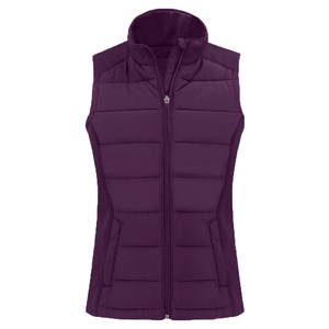 Gilet matelassé personnalisé pour femmes, sans manches, vêtements d'extérieur d'hiver avec panneau softshell, tenues d'automne matelassées, veste de mode printemps, OEM - Product Image 6