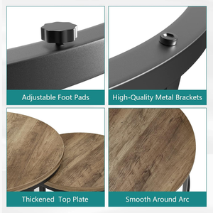 โต๊ะกาแฟไม้เนื้อแข็งที่ทันสมัยทนทานต่อรอยขีดข่วนสำหรับห้องนั่งเล่น - Product Image 3