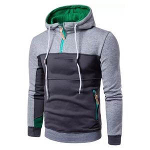 Sudadera con Capucha Personalizada de Hip Hop con Pedrería, Estilo Urbano, Holgada y Corta para Hombre - Product Image 2