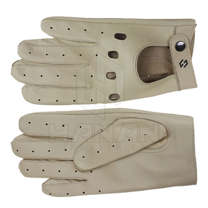 ถุงมือขับรถหนังระบายอากาศได้ดีสำหรับผู้ชายผู้หญิงที่จับแบบฝ่ามือกันลื่นหน้าจอสัมผัสยืดหยุ่นเหมาะสำหรับการจัดการรถในฤดูหนาว - Product Image 5