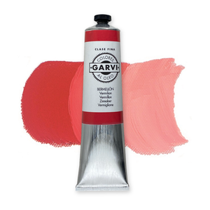 Pintura al Óleo Fina Pigmentada de Alta Calidad GARVI, Color VERMILION, 200 ml, Modelo 0203210, para Arte, Manualidades, Lienzo y Papel - Product Image 1