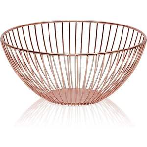 <b>Metal</b> Round Fruit <b>Basket</b> with Black Powder Coating for Kitchen Custom Size Iron Wire <b>Basket</b> Home <b>Storages</b> & Organizer - Product Image 5