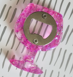 Abrebotellas de resina epoxi, abridor de botellas artesanal, artesanías redondas, proveedor al por mayor, abridor de botellas - Product Image 4