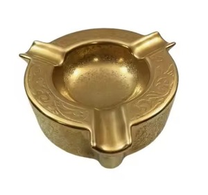 Cenicero de Aluminio para Interior y Exterior, Bandeja para Cigarrillos y Puros, Accesorios para Fumar - Product Image 1