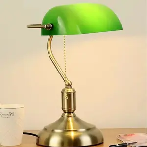 Olivin Retro <b>Table</b> <b>Lamp</b> Scandinavian Modern Design Ceramic Glass Body Iron Stone <b>Shade</b> LED 5V DC <b>for</b> Bedrooms Study Reading - Product Image 4
