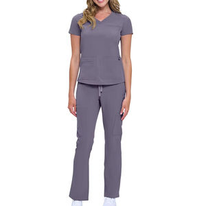 Nuevo Uniforme Médico, Conjunto de Pantalones y Camiseta de Manga Corta, Uniforme para Hospital, Veterinaria, Médico, Cirugía, Ropa de Trabajo - Product Image 3