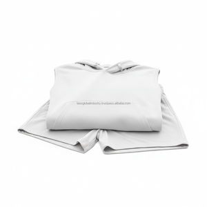 Ensemble de sport 2 pièces pour homme été 2026 : T-shirt sans manches à capuche et short, personnalisable, léger, respirant, coupe athlétique - Product Image 6