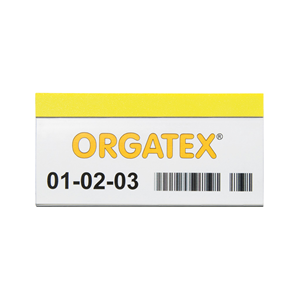 <b>Magnetic</b> Label Holder ColorLabel 38 X 150mm Yellow 50 Pack-HE538-150/2 - Product Image 1