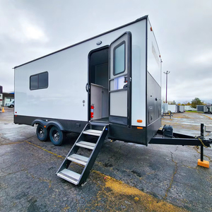 Nueva Casa Móvil de Aluminio de Lujo con 2 Habitaciones, Diseño Moderno, Baño Portátil, Oficina, Uso en Exteriores, Casas Contenedor - Product Image 1