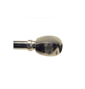 <b>Egg</b> Shape <b>Decorative</b> Curtain Finials Rod Brackets Holder For Home <b>Decor</b> - Product Image 3