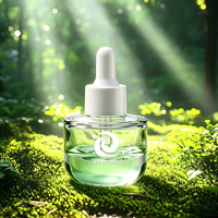 Nouvel Arrivage – Flacons compte-gouttes en verre vides pour soins personnels, cosmétiques, huiles essentielles et sérums capillaires, format voyage 15ml 20ml