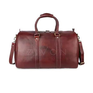 2026 New Wholesale Duffle <b>Bag</b> OEM Service High Quality Durable Portable Polyester Leather Zipper <b>Travel</b> <b>Bag</b> for Online Sale - Product Image 2