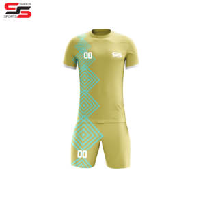 T-shirts de football service OEM personnalisés T-shirt de football respirant T-shirt de football Maillots de football personnalisés Kit de football - Product Image 3