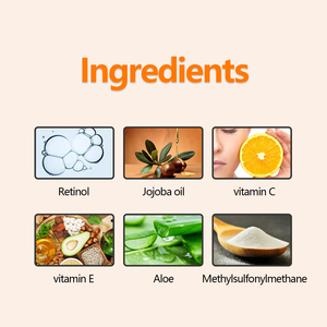 OEM VC Serum Skin Care Hyaluronic Acid <b>Face</b> Serum Natural Organic Aging Whitening Vitamin C Serum - Product Image 5