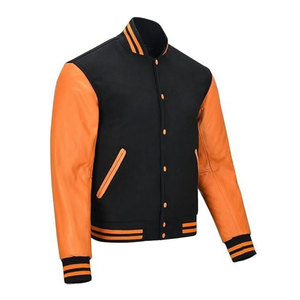 แจ็คเก็ตลดราคาพิเศษ แจ็คเก็ต Letterman สั่งทำได้ พร้อมปักโลโก้ แจ็คเก็ตฤดูหนาว ผลิตในปากีสถาน - Product Image 2