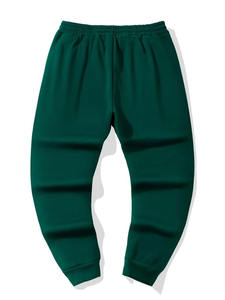 Pantalons de survêtement en toile décontractés sur mesure pour hommes, qualité supérieure, coton molletonné, respirant, respectueux de l'environnement - Product Image 2