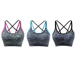 เสื้อบราออกกำลังกายของผู้หญิง,เสื้อบราเล่นโยคะบุนวมวิ่งเล่นฟิตเนสพิมพ์ลาย Sublimated - Product Image 6