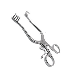 Retractor Quirúrgico Surgist Weitlaner TS-WR-01, Instrumento Manual Reutilizable de Acero Inoxidable de Grado Médico, Certificado CE ISO13485 - Product Image 1