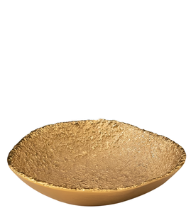 Plato de servicio de metal dorado decorativo de nuevo diseño, vajilla, aperitivos - Product Image 4