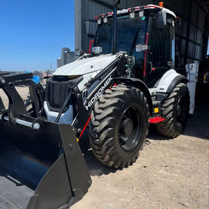 Chargeuse-pelleteuse Hidromek HMK de qualité supérieure, excavatrice de chantier lourde 4x4, machine de terrassement pour l'agriculture et les travaux routiers - Product Image 1