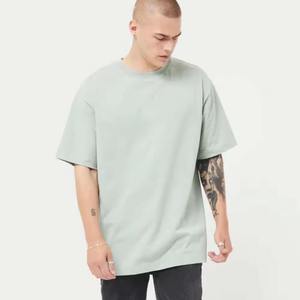 Diseño camiseta 210gsm 100% algodón peinado alta calidad personalización serigrafía Logo Color sólido camiseta para la venta - Product Image 2