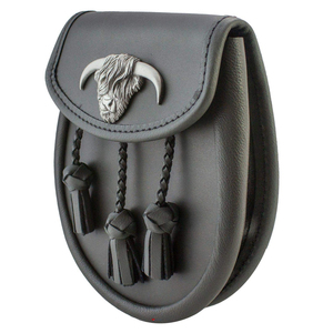 Sporran écossais traditionnel tendance, sur mesure, en cuir, à prix de gros, directement du fabricant - Product Image 3