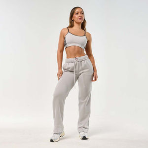 Conjunto de Yoga de 2 Piezas para Mujer, Talla Grande, Color Blanco Láser, OEM, Leggings de Cintura Alta, Súper Cómodos y Suaves - Product Image 5
