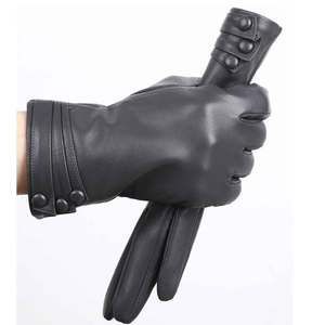 Women's New Design Soft Winter Leather <b>Gloves</b> <b>Warm</b> Casual Outdoor Sports Travel & Party Use Customized Wholesale Price - Product Image 2