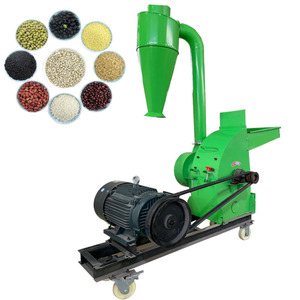 Multifunctional Dry Wet Grain Hammer Mill Grinder Corn Wheat Soybean Milling Machine with Diesel Engine for Farm Processing - Product Image 4