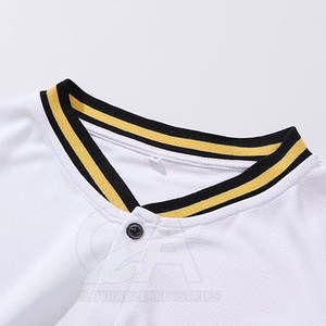 Ropa deportiva cómoda Jersey de botón de secado rápido 2025 Jersey de botón de uso de equipo de fabricación profesional - Product Image 3