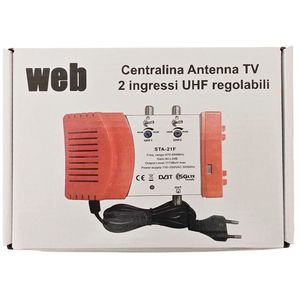 Amplificador de Señal para Exteriores DVB-T 5G LTE, Rango de Frecuencia UHF1 UHF2 470-694MHz, Ganancia 402dB, Nivel de Salida 117dBuV Máx. - Product Image 2