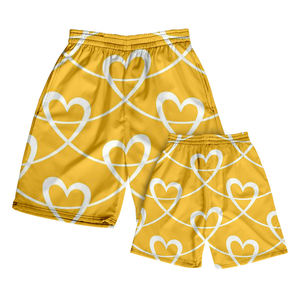 Pantalones cortos deportivos populares High Street Essentials para hombre con logotipo personalizado hasta la rodilla GYM Casual Hip-Hop Mesh shorts - Product Image 6