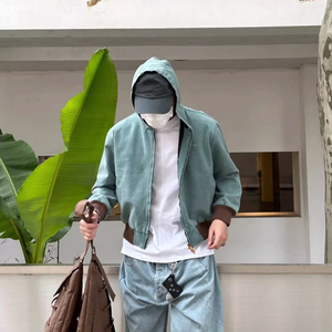 Chaqueta Bomber para hombre al mejor precio, cómoda y elegante con Capucha ajustable, talla XL para invierno - Product Image 4