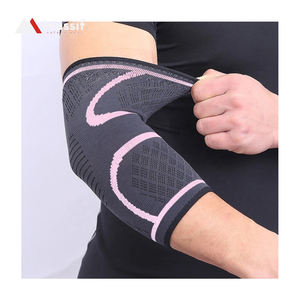 Coderas de Neopreno Elásticas Ajustables Gruesas y Flexibles con Logotipo Personalizado al por Mayor, Protección Profesional para Baloncesto - Product Image 1