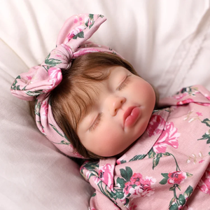 Muñeca Bebé Reborn Babeside Tobey de 17 Pulgadas, con Extremidades de Vinilo, Cuerpo de Tela Suave, Muñeca Bebé Reborn Dormida - Product Image 2