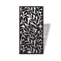 Paneles de Privacidad de Acero y Aluminio para Jardín, Cortados con Láser CNC, Personalizados, Marca CAMROOPINE