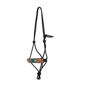 Beaded Hand Tooled <b>Rope</b> Halter Horse Designer <b>Lead</b> Equestrian Equipment Products Horse Customized Logo in Cheap Price - Product Image 1