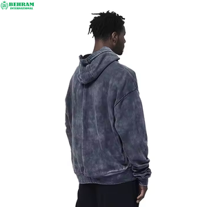 Best Selling 2026 Winter Arrival Unisex <b>Thick</b> <b>Fleece</b> Blank Zip Hoodies 100% Cotton Quick Dry Breathable Vintage Sun Faded - Product Image 1