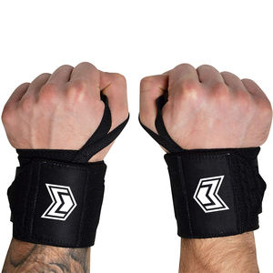 2024 muñequeras elásticas rígidas transpirables resistentes de alta calidad de 18 "levantamiento de pesas personalizado para gimnasio vendaje Logo Unisex - Product Image 5