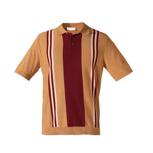 Polos de hombre de ropa informal de alta calidad para adultos Venta caliente Nuevo diseño Logotipo personalizado Polos de color sólido para hombres - Product Image 6