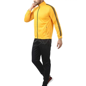 Prix de gros couleur personnalisée survêtements pour hommes best-seller ensemble de survêtement blanc de course simple - Product Image 4